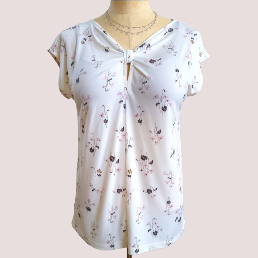 Ann Taylor Factory V-Neck Blouse NWOT